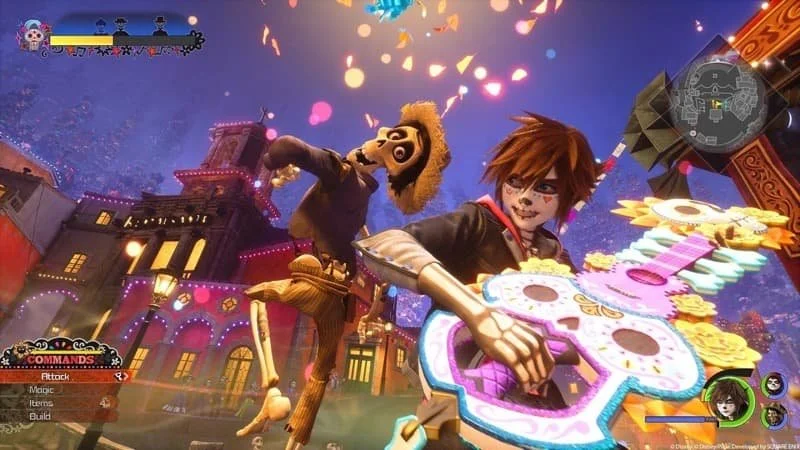 Sora and Hector teaming up in battle   Image Source: KH13