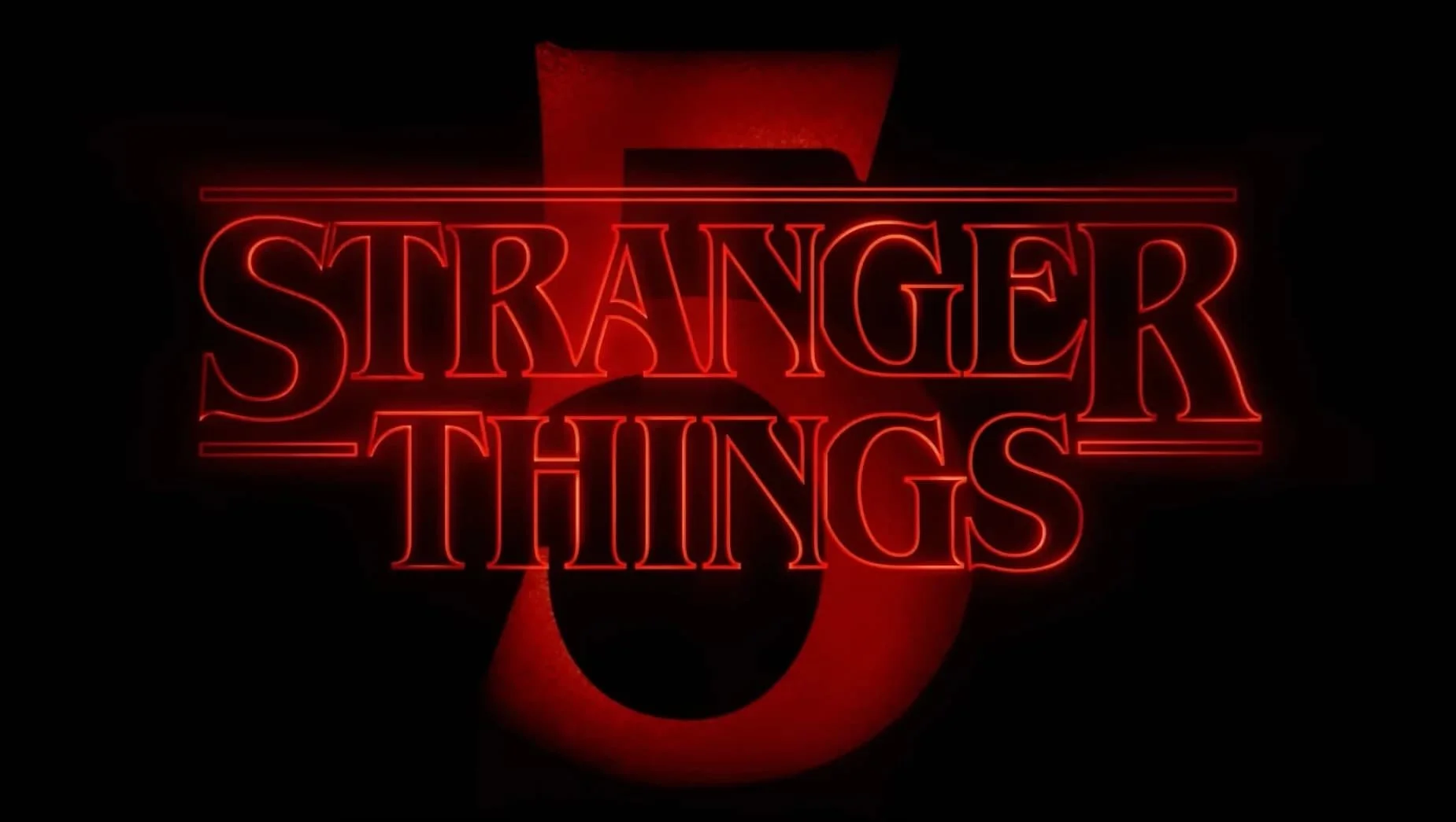 Stranger Things official title card