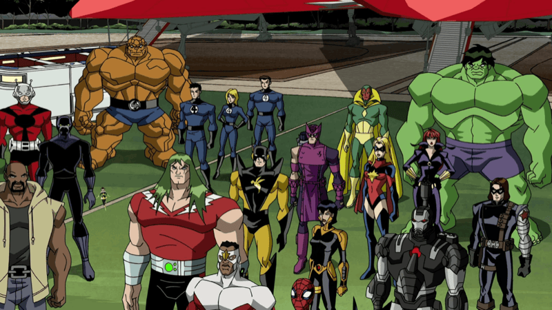 Many of the heroes who appeared across the two seasons of Earth’s Mightiest Heroes  Image Source: IMDb
