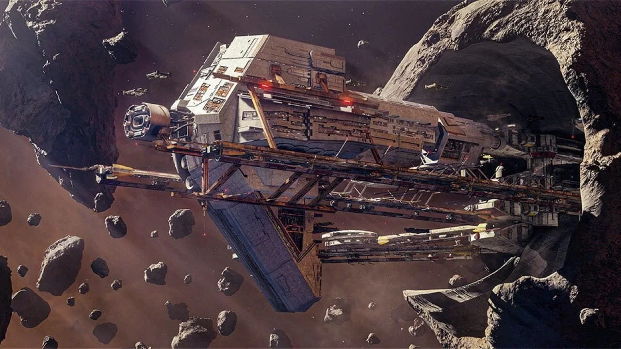 The construction of the Starhawk, first of its line.