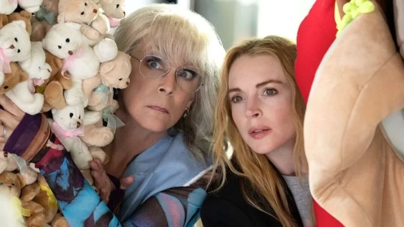 Jamie Lee Curtis and Lindsay Lohan in Freakier Friday