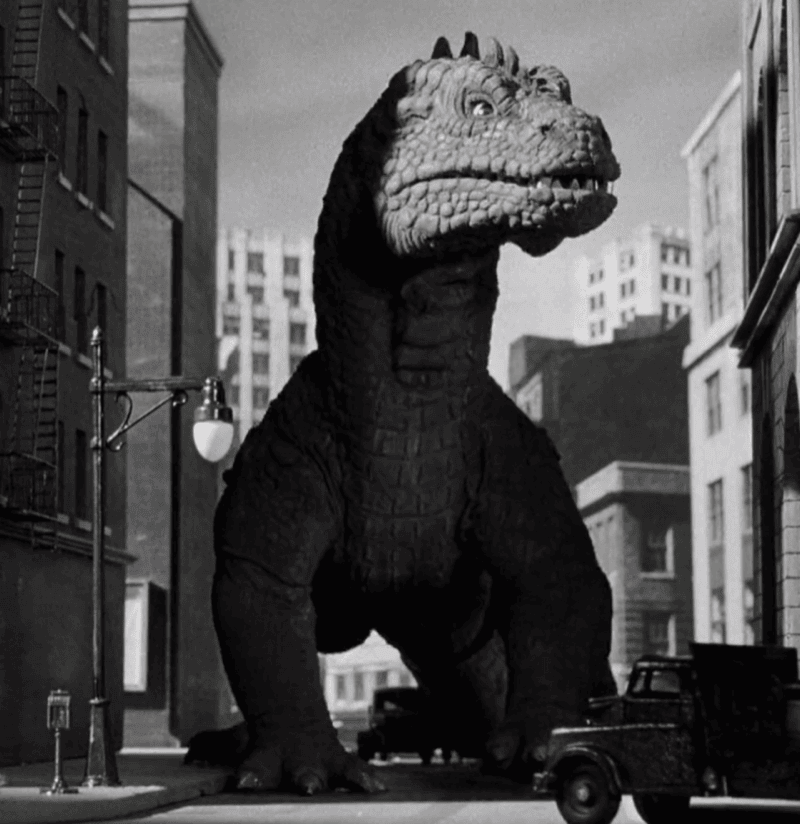 A large, four-legged reptilian creature that might look something like the Leviathans of Tolis
