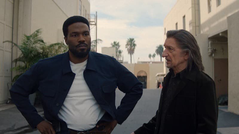 Yahya Abdul Manteen II as Simon Williams and Ben Kingsley as Trevor Slattery