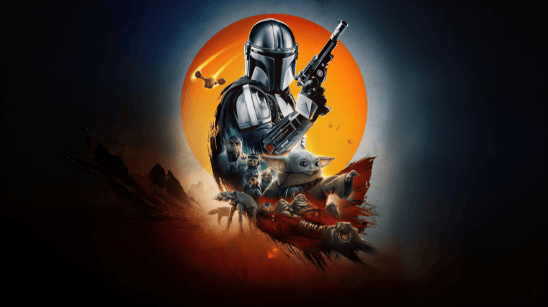 Poster for The Mandalorian and Grogu