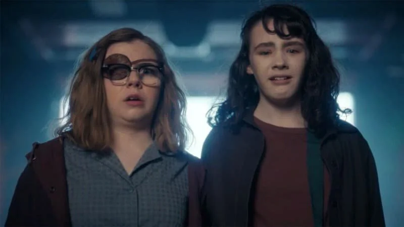 Matilda Lawler as Marge Truman and Clara Stack as Lilly Bainbridge