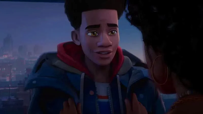 Miles Morales in the Spiderverse movies   Image Source: Attack of the Fanboy