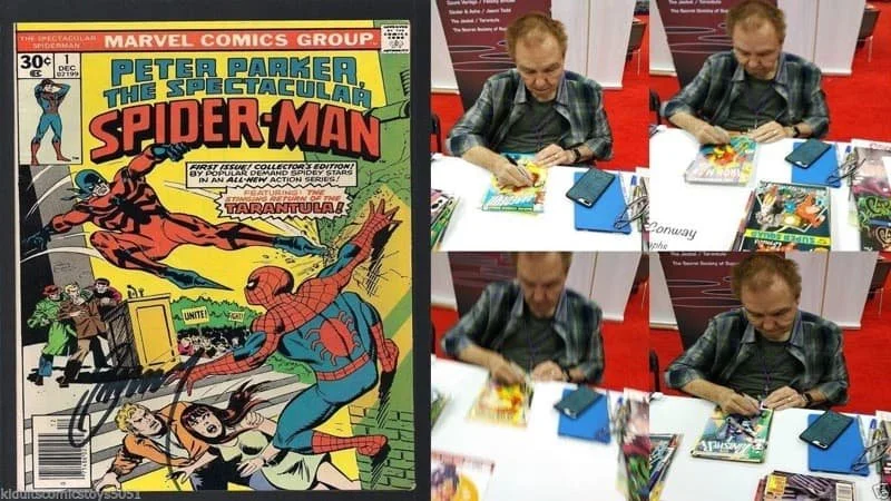 IMAGE Conway signing Spider-Man Issue