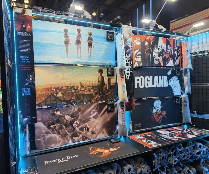 Attack on Titan and FogLand mats