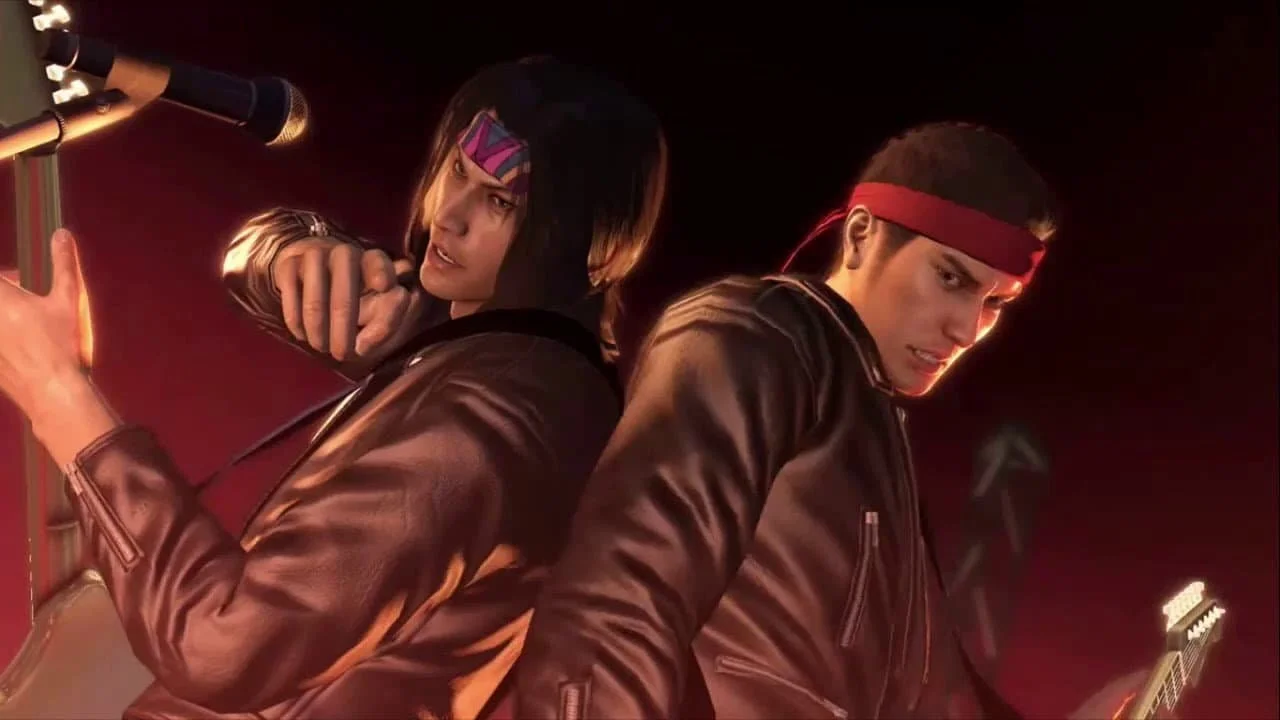 Image Desc: Nishiki and Kiryu in Judgement