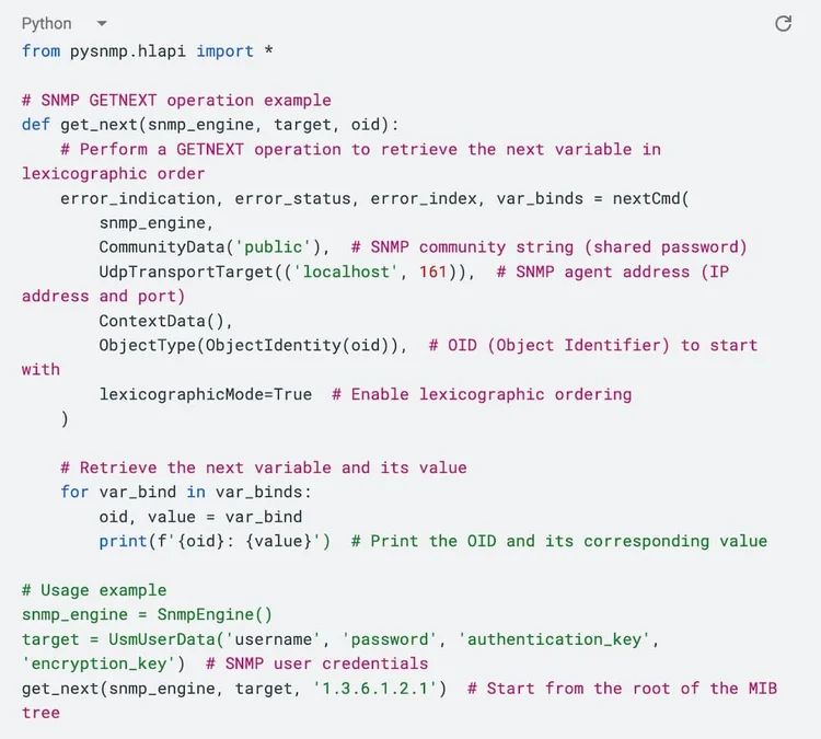 Exploring Lexicographic Ordering in SNMP [with Code Examples]