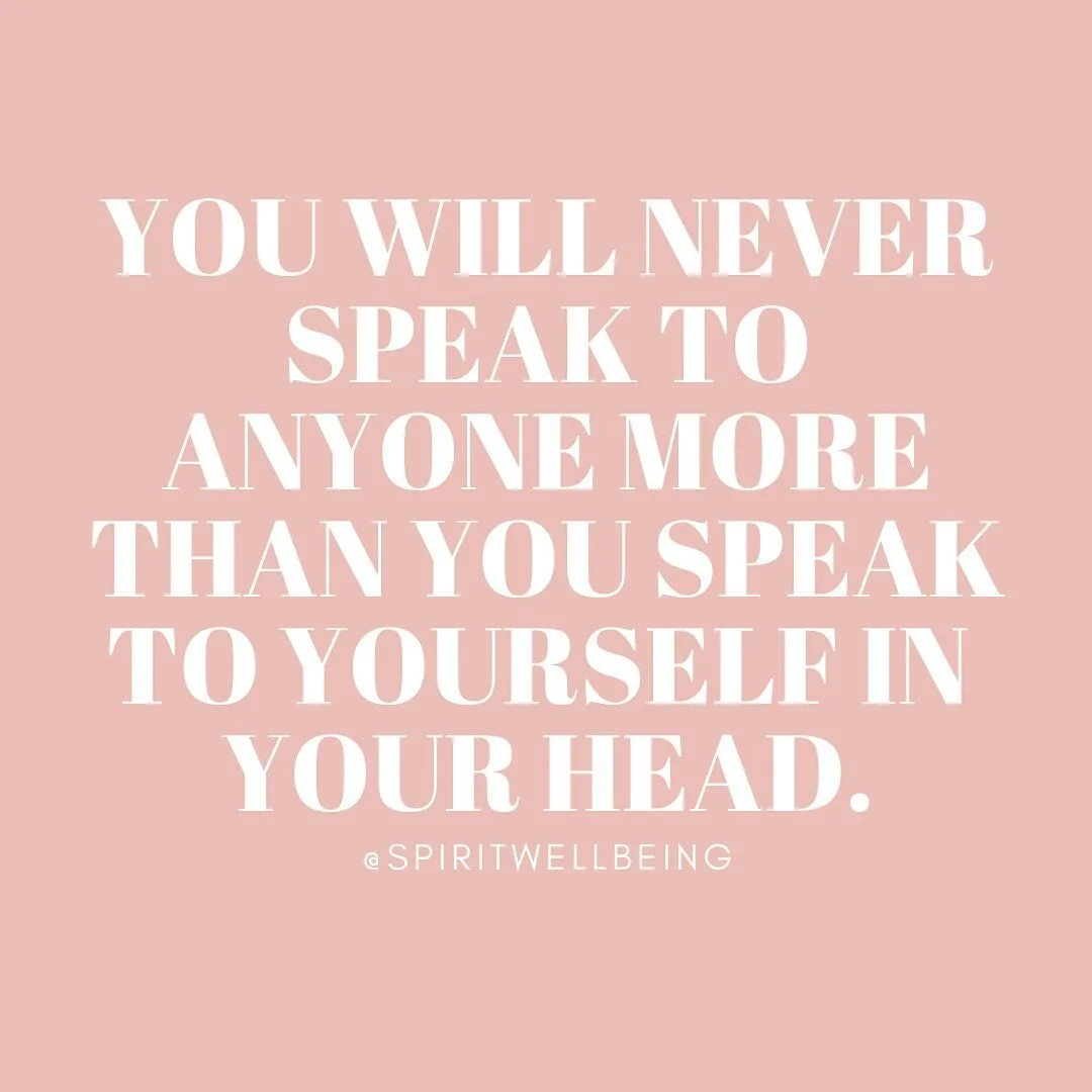 Why are we such dicks to ourselves?! Giving ourselves a break can feel like pulling teeth 🦷 .⁣
⁣
Yes, other people&rsquo;s words have power but the words we say to ourselves have a lot of power as well. ⁣
⁣
Self-talk is our internal dialogue. It is something we do naturally throughout our conscious moments. It can reveal our innermost thoughts, beliefs, fears, and ideas. ⁣
⁣
There&rsquo;s a large body of research that supports just how important the way we speak to ourselves is. ⁣
⁣
Remember, none of your thoughts are wrong. What I propose is to develop &ldquo;kinder&rdquo; self talk. It&rsquo;s very difficult to overcome years of conditioning, but one simple step you could try first is: try to talk to yourself like someone you love 💓.
