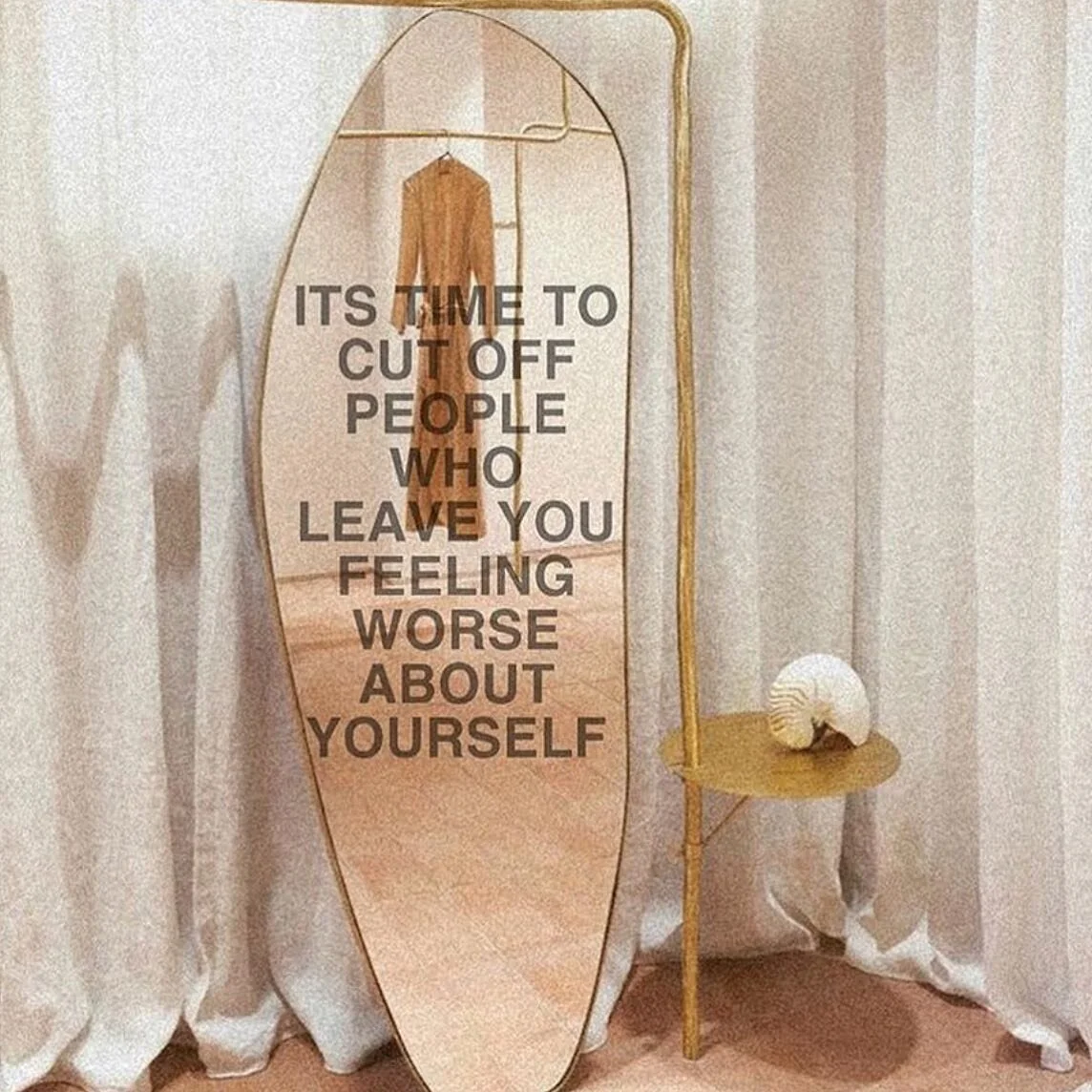 Peoples words, beliefs and actions are a direct mirror of how they feel about themselves. 

In psychology, we call this behavior &lsquo;projection.&rsquo; That is, when a person unconsciously places unwanted feelings, motives or beliefs about the self onto another person. 

By doing this, the person is using a coping mechanism that deflects dealing with their own emotions, instead putting the shame of them onto someone else! 

Remember that it&rsquo;s ok to let go of relationships and people that leave you feeling like 💩

Image via @mirrorsreflectyou