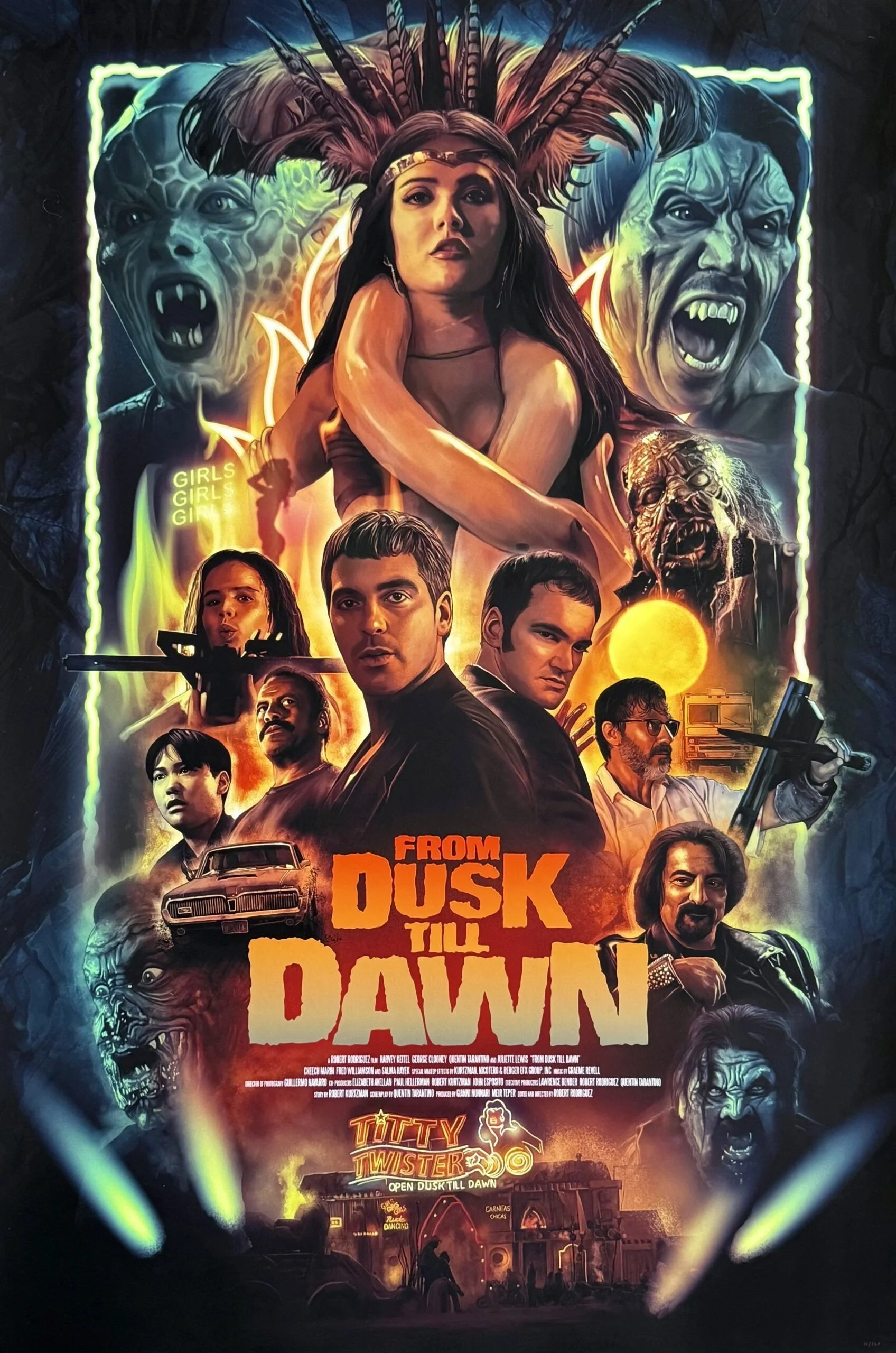 FROM DUSK TILL DAWN - Saturday April 4th 8pm - With Actor and Special Make-Up FX Master Greg Nicotero Q&A After the Film.