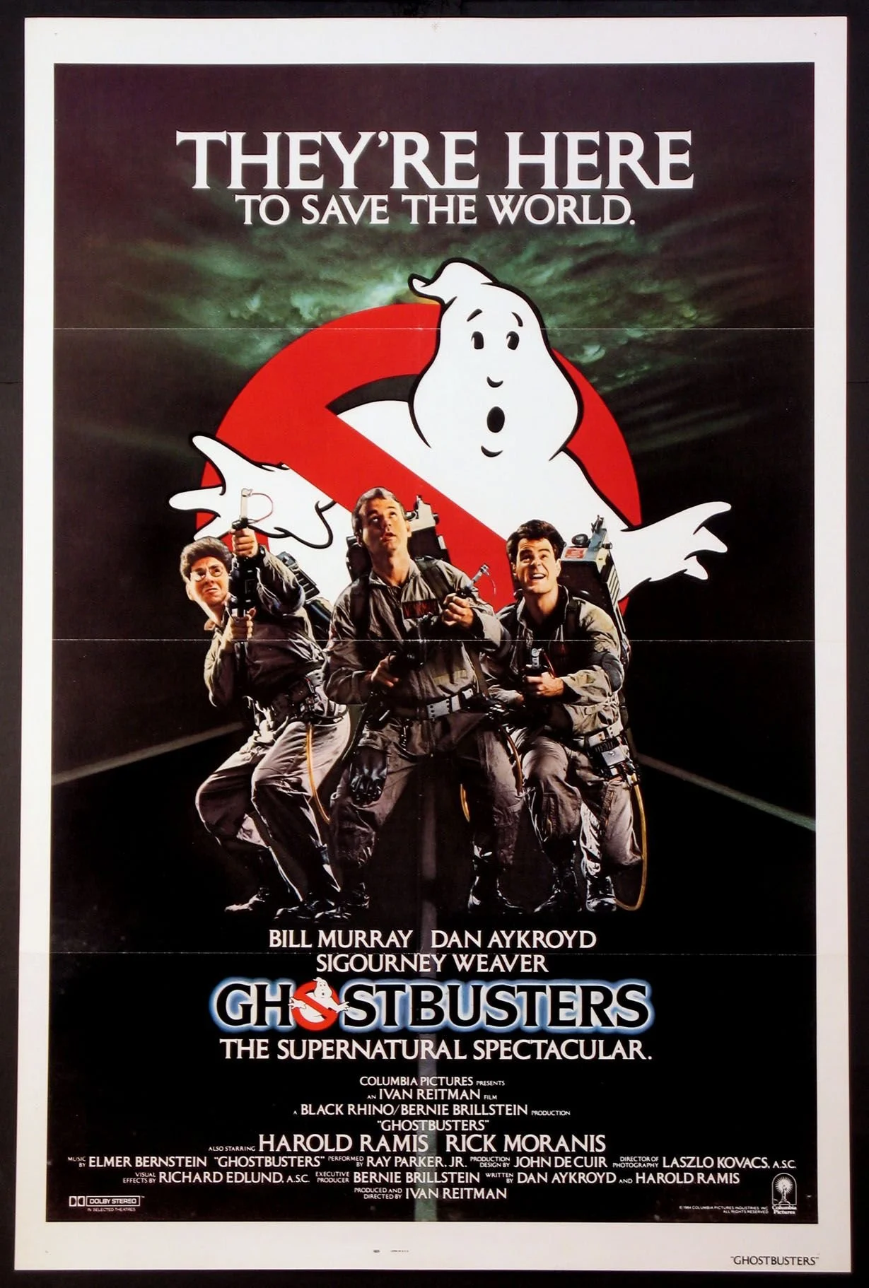 GHOSTBUSTERS (84) - Saturday October 3rd 7pm - Movie and Haunted House