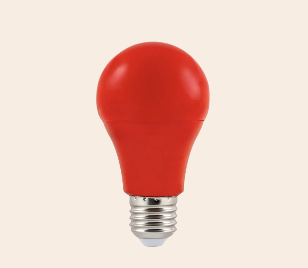 Red Light (No Blue Light) Bulb