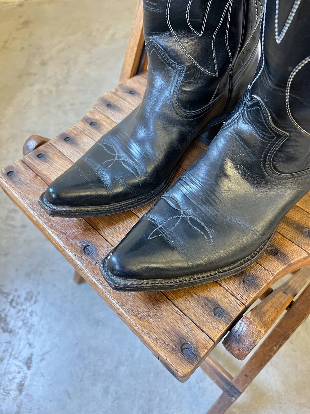 Patent leather western boots new arrivals