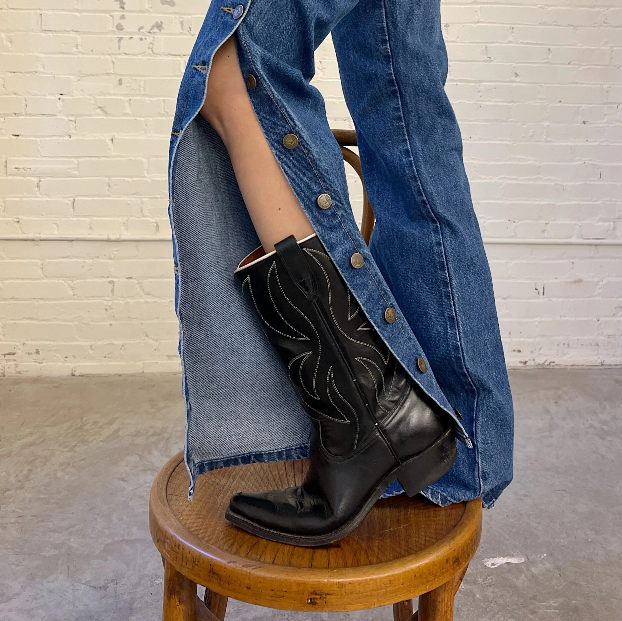Frye blue cheap boots