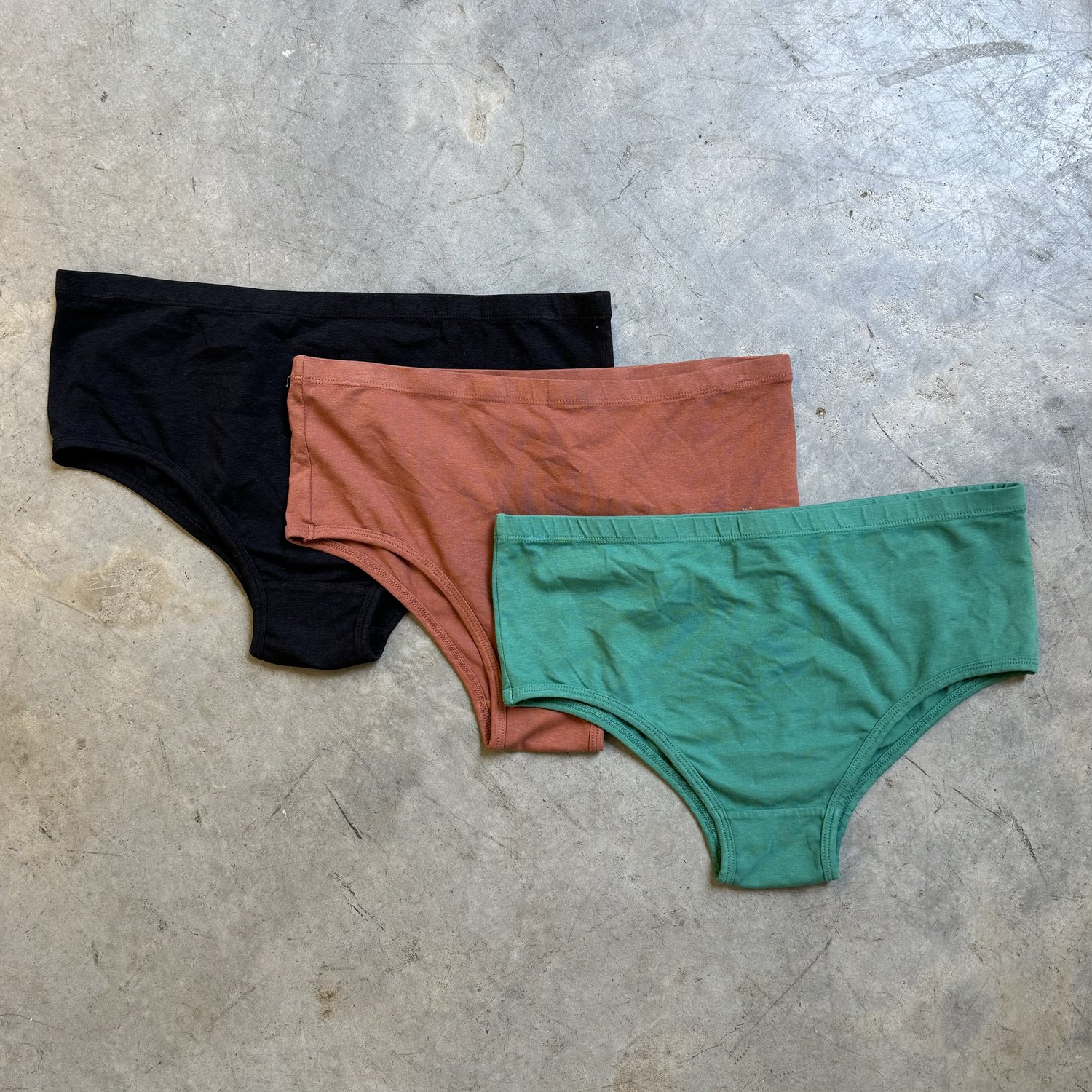 Jungmaven Organic Cotton Blend High Rise Briefs — May's Place: Be Green.  Buy Vintage.