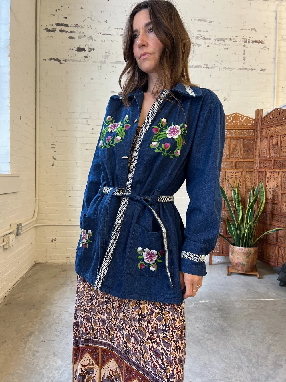 ジャケット・アウター herlipto New Classic Belted Denim Jacket Her lip to on X: 