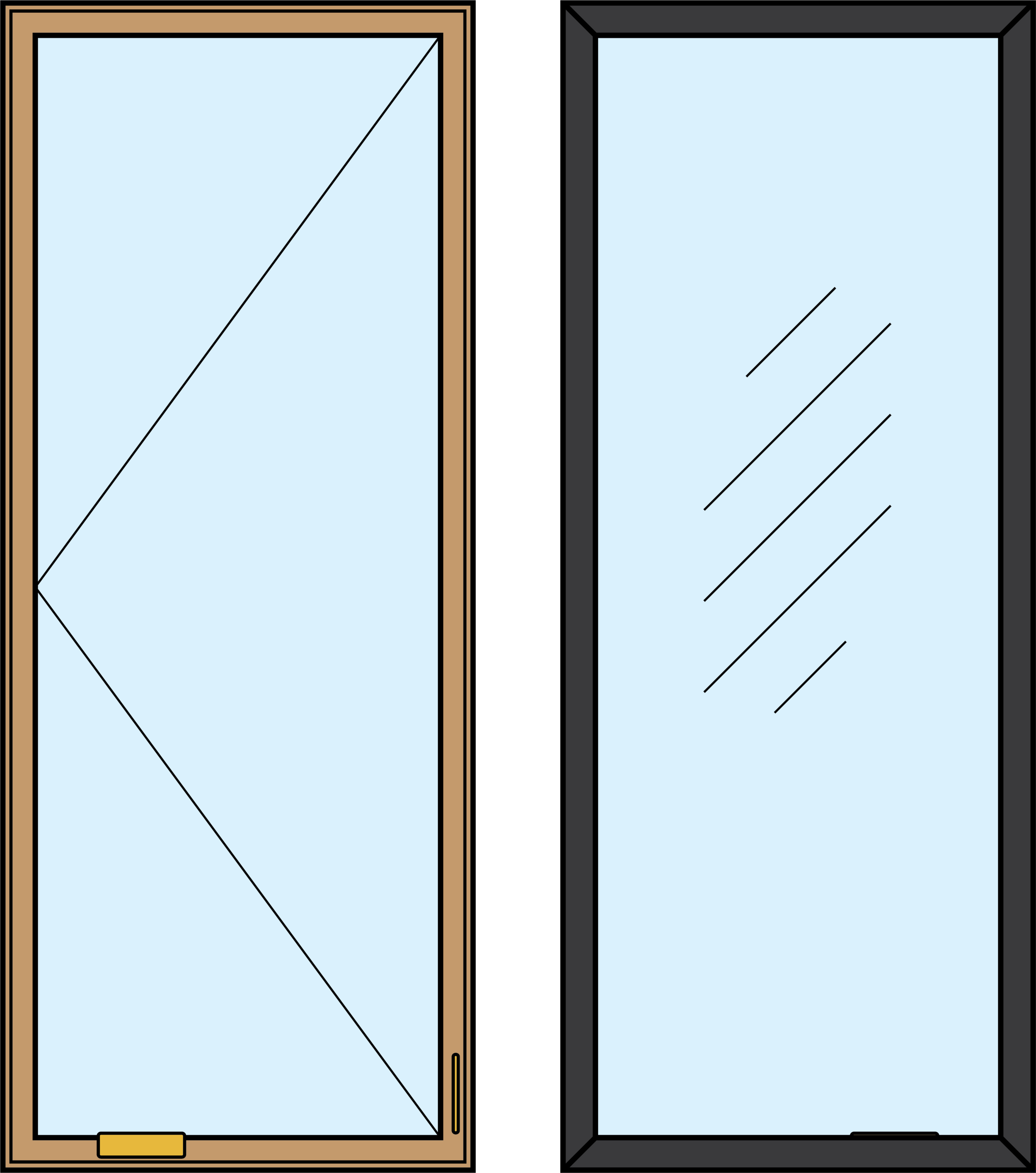 29x72 Side Casement Window