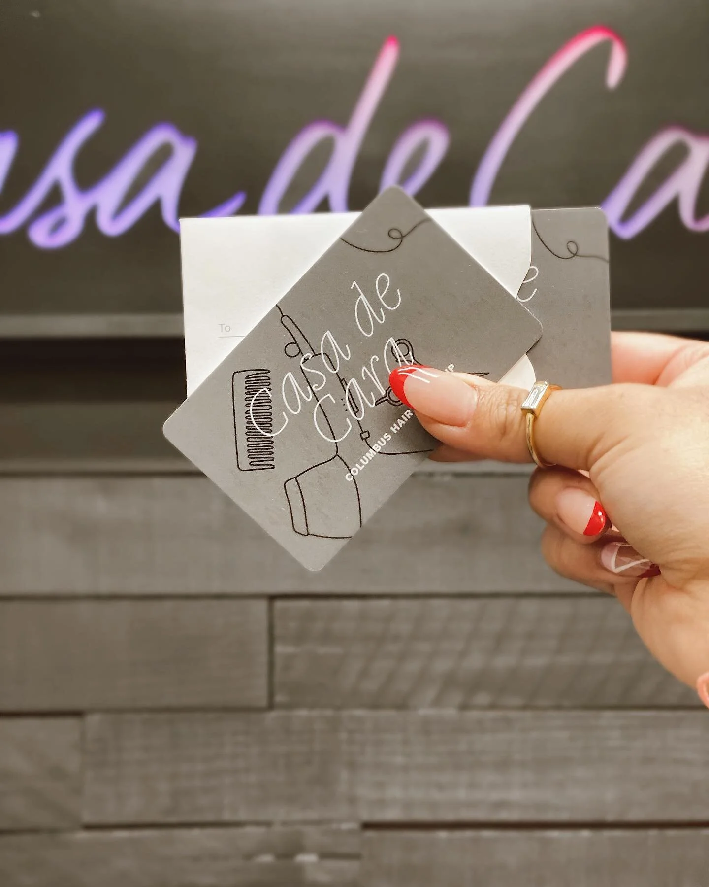 F I V E more days &lsquo;til Valentine&rsquo;s Day 💞

Don&rsquo;t forget I sell gift cards now. If you need a last minute gift let me know. I sell this cute physical gift card &amp; e-gift cards as well. Just text or email me to snag yourself one.

