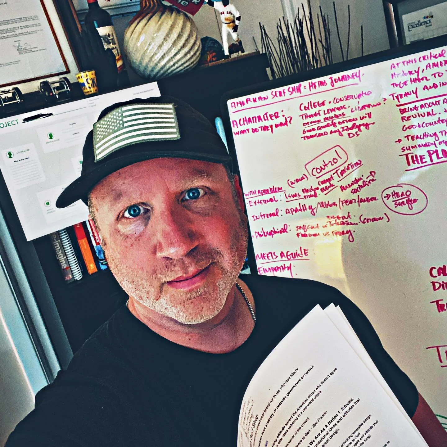 And so it begins. The journey into creating my first innovative American Serf Shop 🇺🇸 streetwear company. A Side project that expanded really quick. It&rsquo;s Planning day with another designer buddy building the brand strategy. Details coming soo