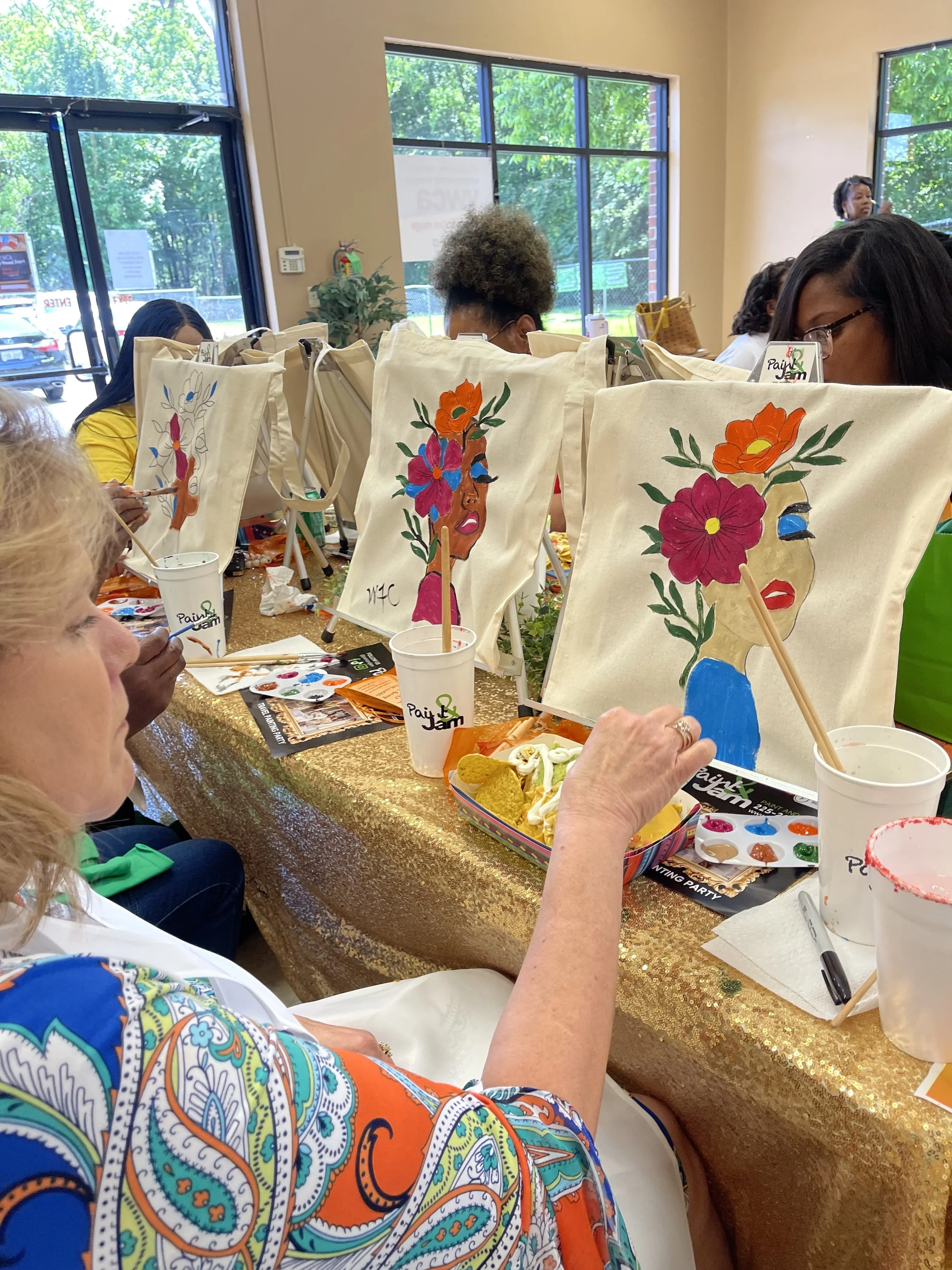 Business Dinner Retreat, Painting Party, Book in Gonzales, LA, Ascension Parish, Luxury Brunch Image