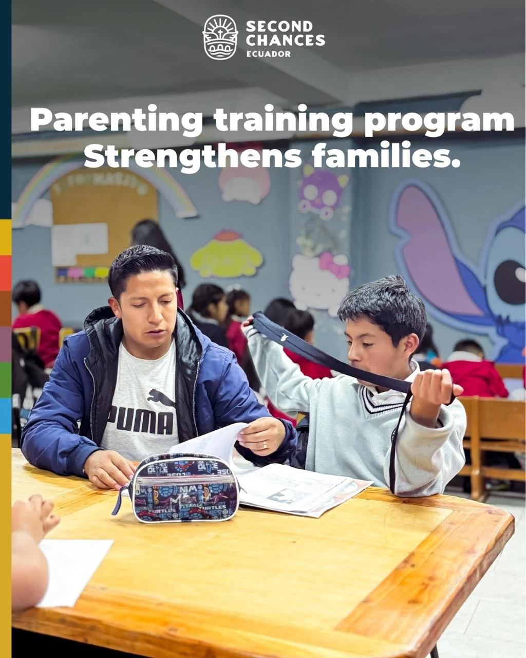 Through our parenting training program, they are finding guidance, encouragement, and practical tools to support their children&rsquo;s emotional and spiritual growth.

When parents are supported, families grow stronger &mdash; and children thrive. ?