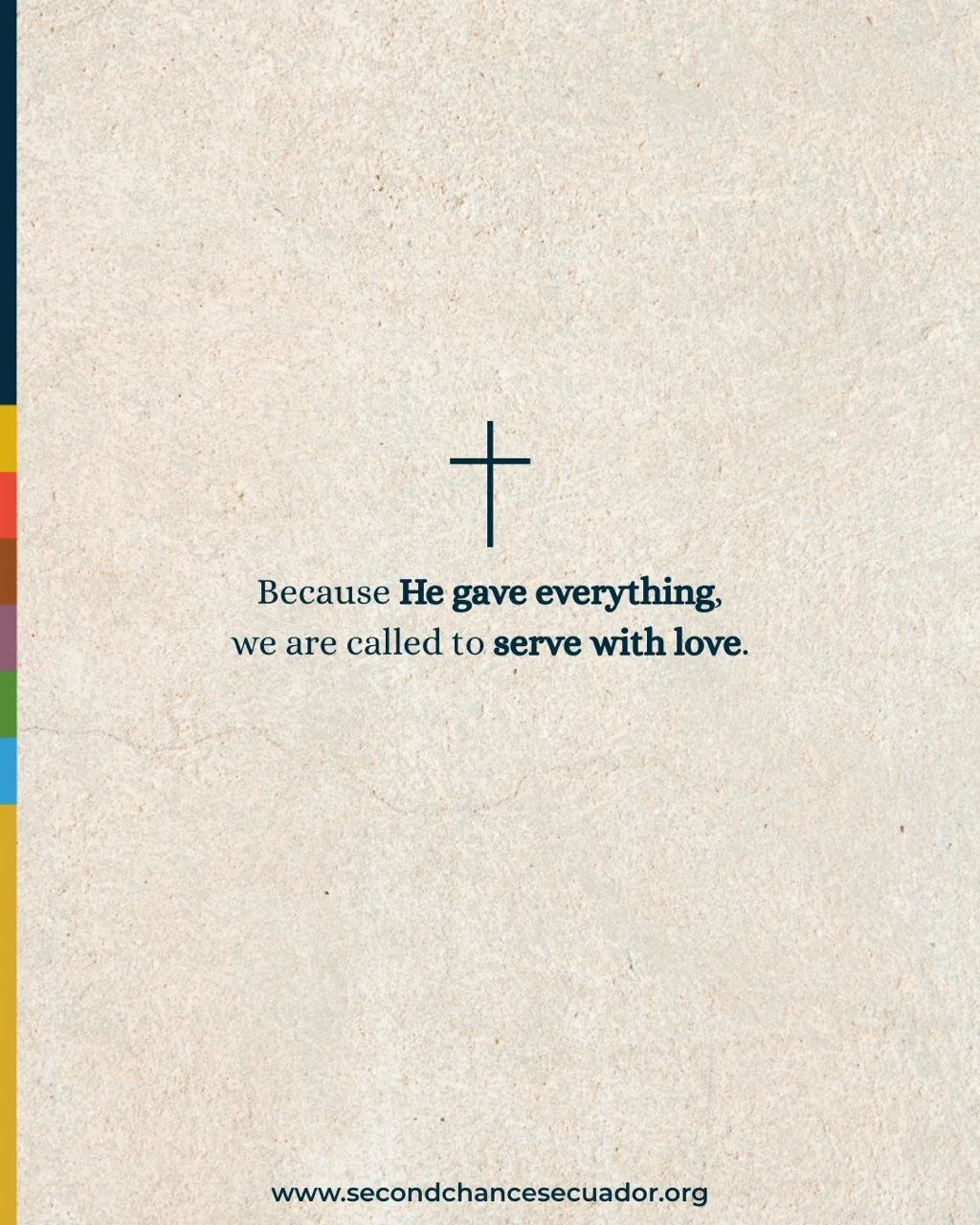 This Easter, we remember the greatest act of love &mdash; Jesus giving His life so that we could have hope, restoration, and new life. ✝️

His sacrifice calls us to live differently: to love deeply, serve humbly, and bring hope to others.

At Second 