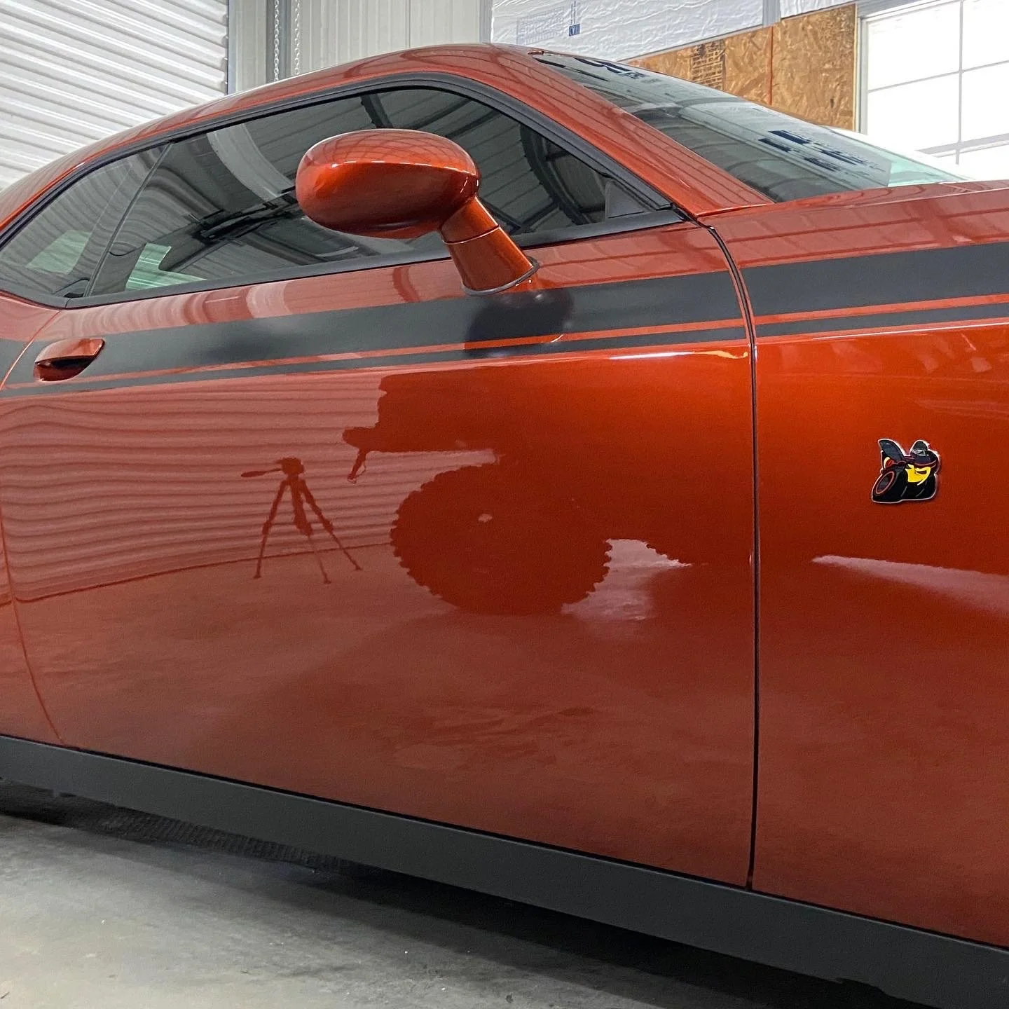 Ceramic Coating on this 2022 Scat Pack Challenger Located in Sunset, South Carolina