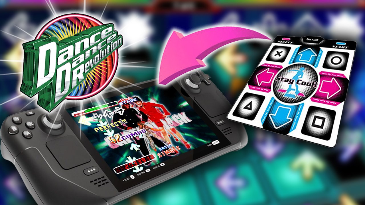 Dance Dance Revolution + Dance Pad on Steam Deck?!