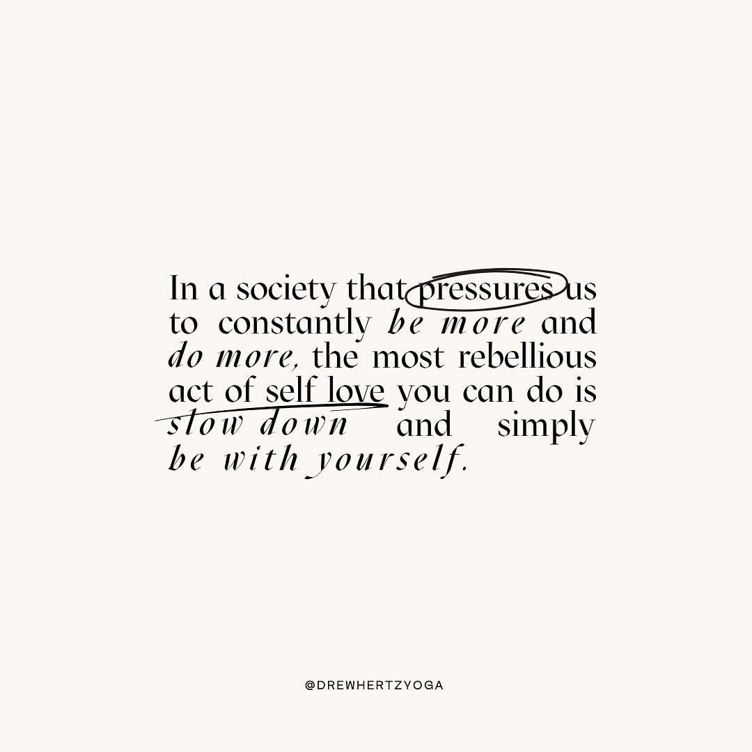 the invisible pressure you feel is very much real in this day and age. comparison, capitalism, the definition of success. overcoming the pressure to always do more is an ongoing practice once you are aware of it. stop blaming yourself for being &ldqu