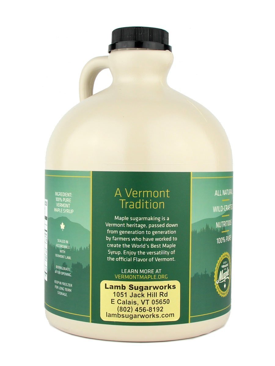 1/2 Gallon - Very Dark - Vermont Maple Syrup — Lamb Sugarworks