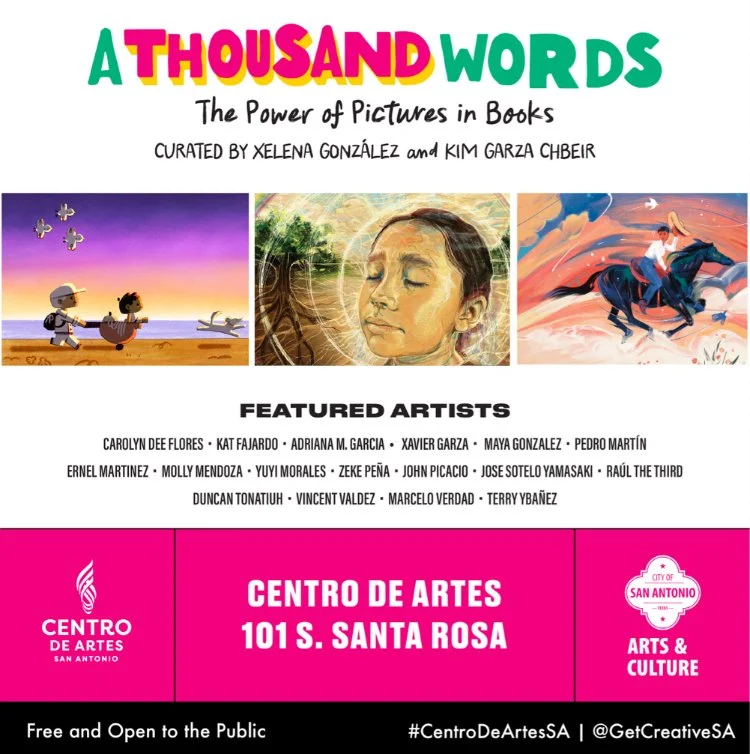 I curated a show featuring my collaborators + 15 other fabulous Latinx artists. On display through August 17th!