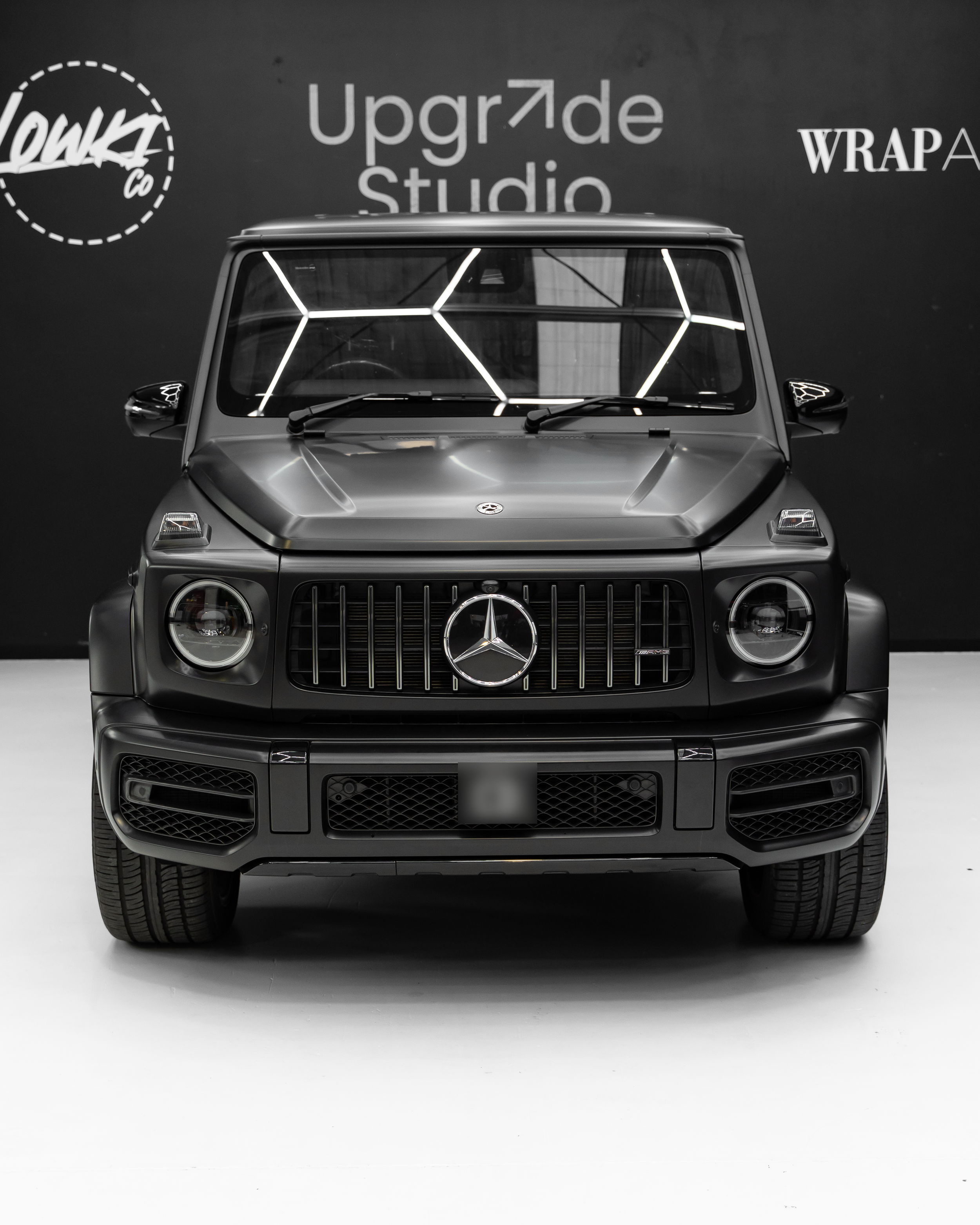 Mercedes Benz G-Wagon Open Door Wrap Colour Change