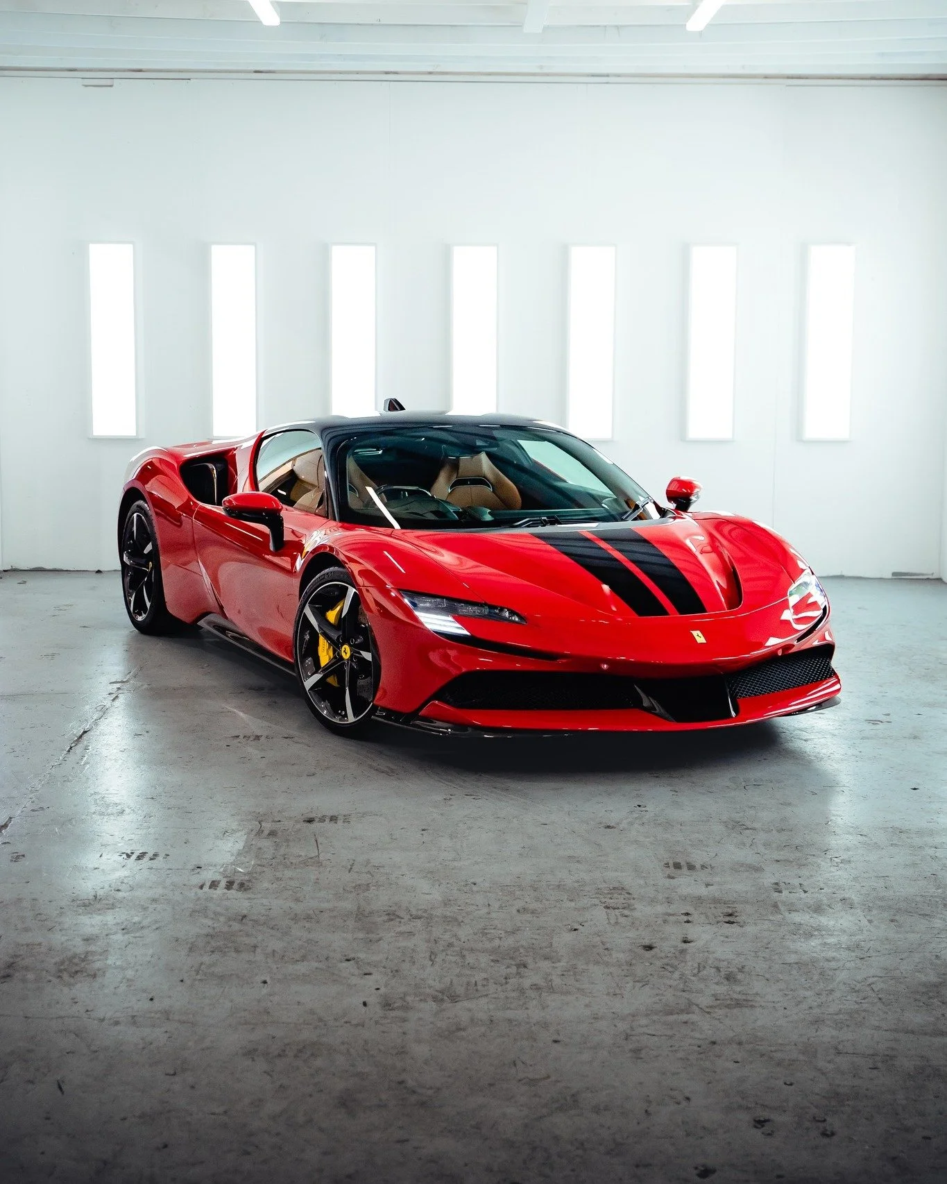 New Ferrari SF90 Stradale in full PPF