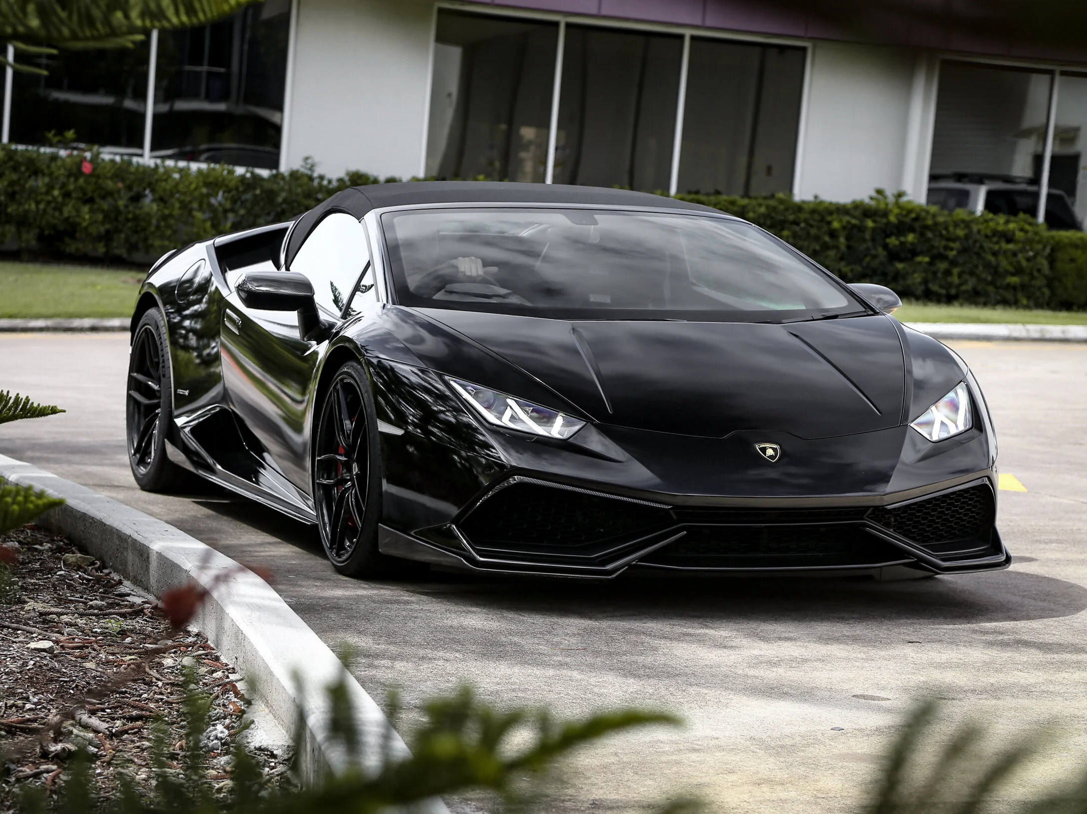 paint correction ceramic coating polishing Lamborghini luxury car