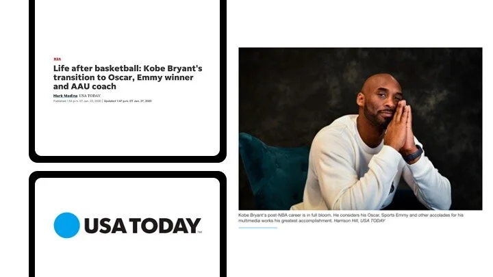 Life after basketball: Kobe Bryant's transition to Oscar, Emmy winner and AAU coach
