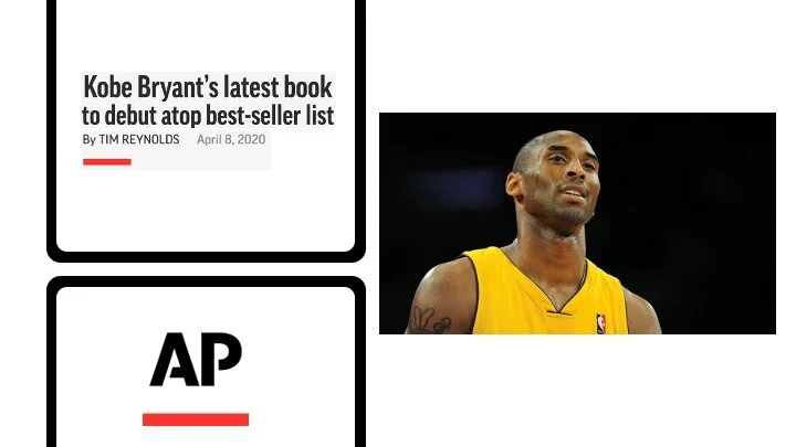 Kobe Bryant's Latest Children's Book to Debut Atop Best-Seller List