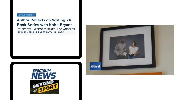Author Reflects on Writing YA Book Series with Kobe Bryant