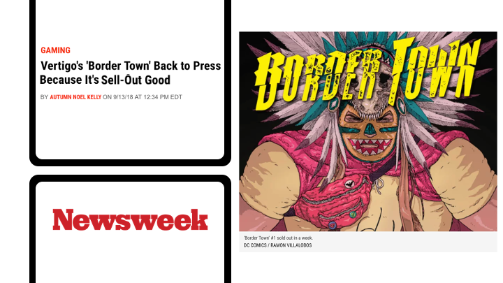 Vertigo's 'Border Town' Back to Press Because It's Sell-Out Good