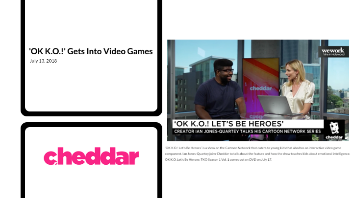 OK K.O.!' Gets Into Video Games