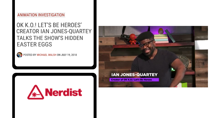 OK K.O. Let's Be Heroes Easter Eggs w/ Creator Ian Jones-Quartey