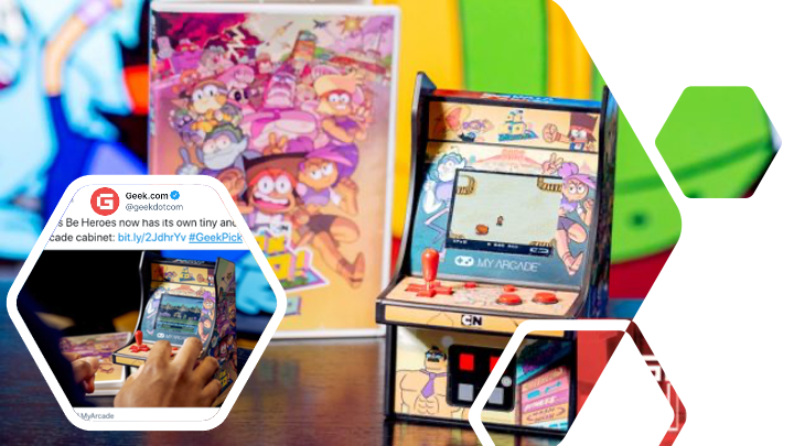 Customized OK K.O. Mini Arcade Press Mailer