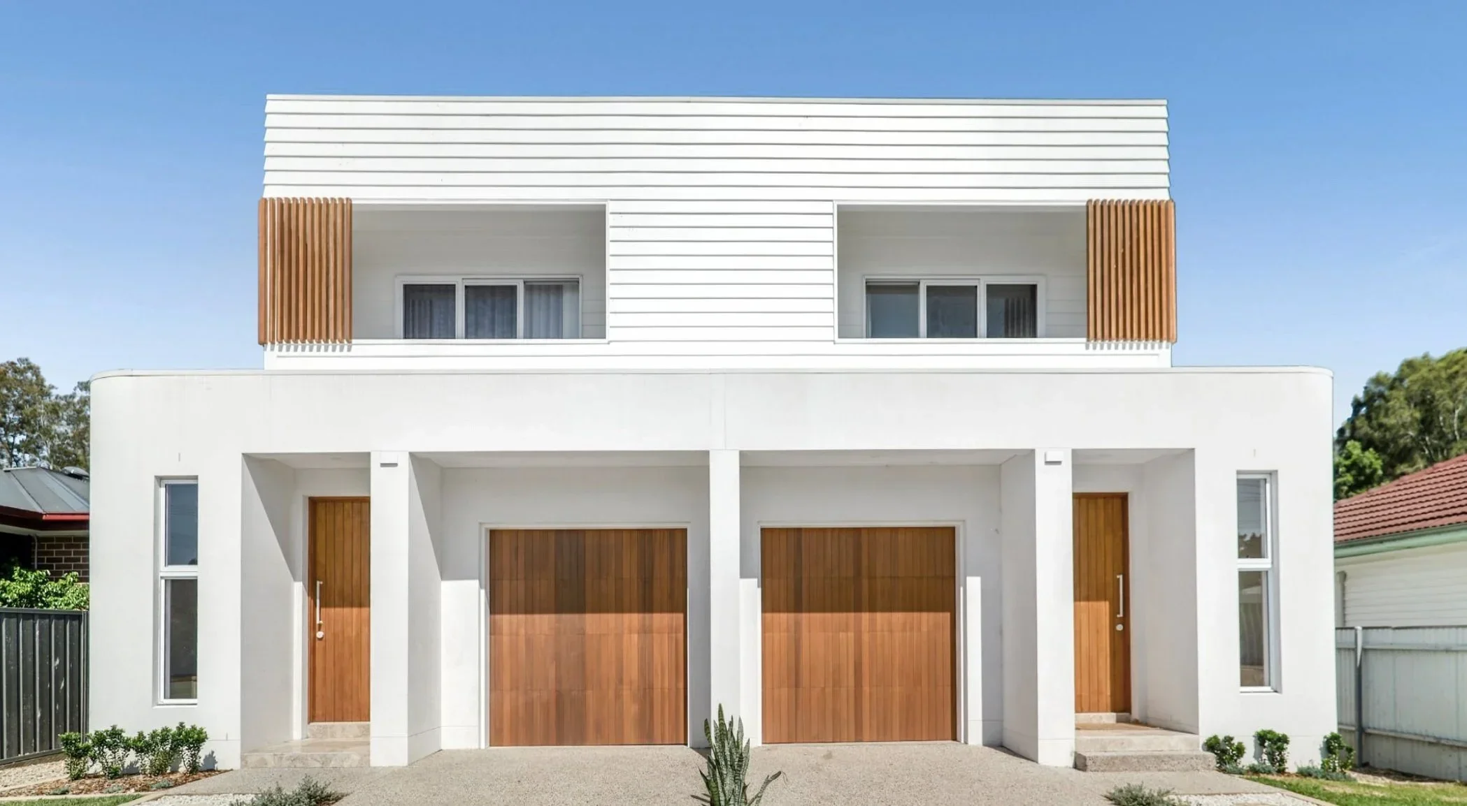 Duplex built by TAG Homes in Oak Flats, Shellharbour