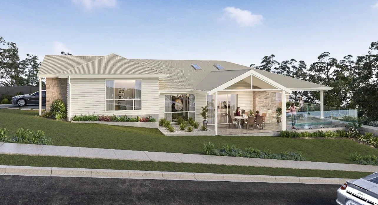Custom home built by TAG Homes in Calderwood, Illawarra