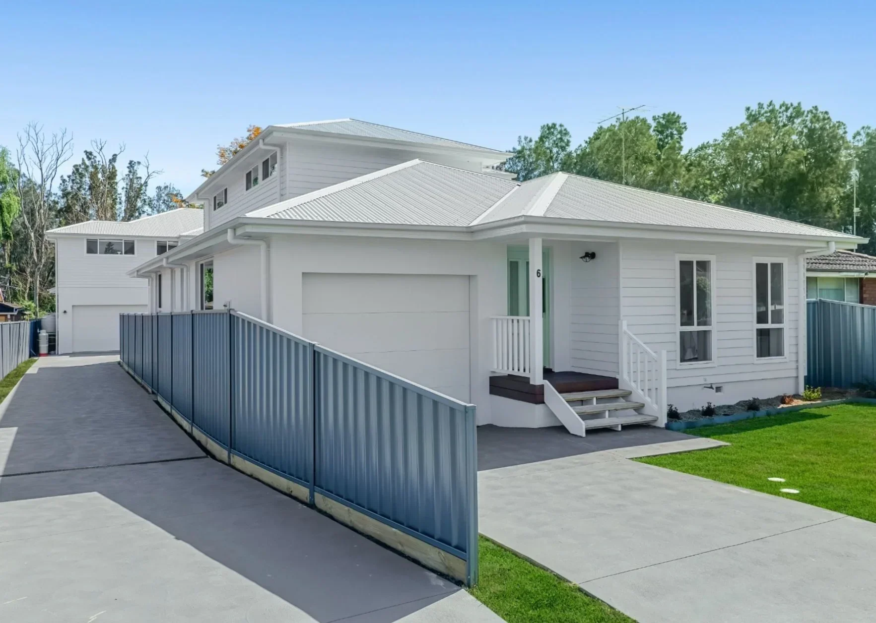 Dual occupancy home built by TAG Homes in Oak Flats, Shellharbour