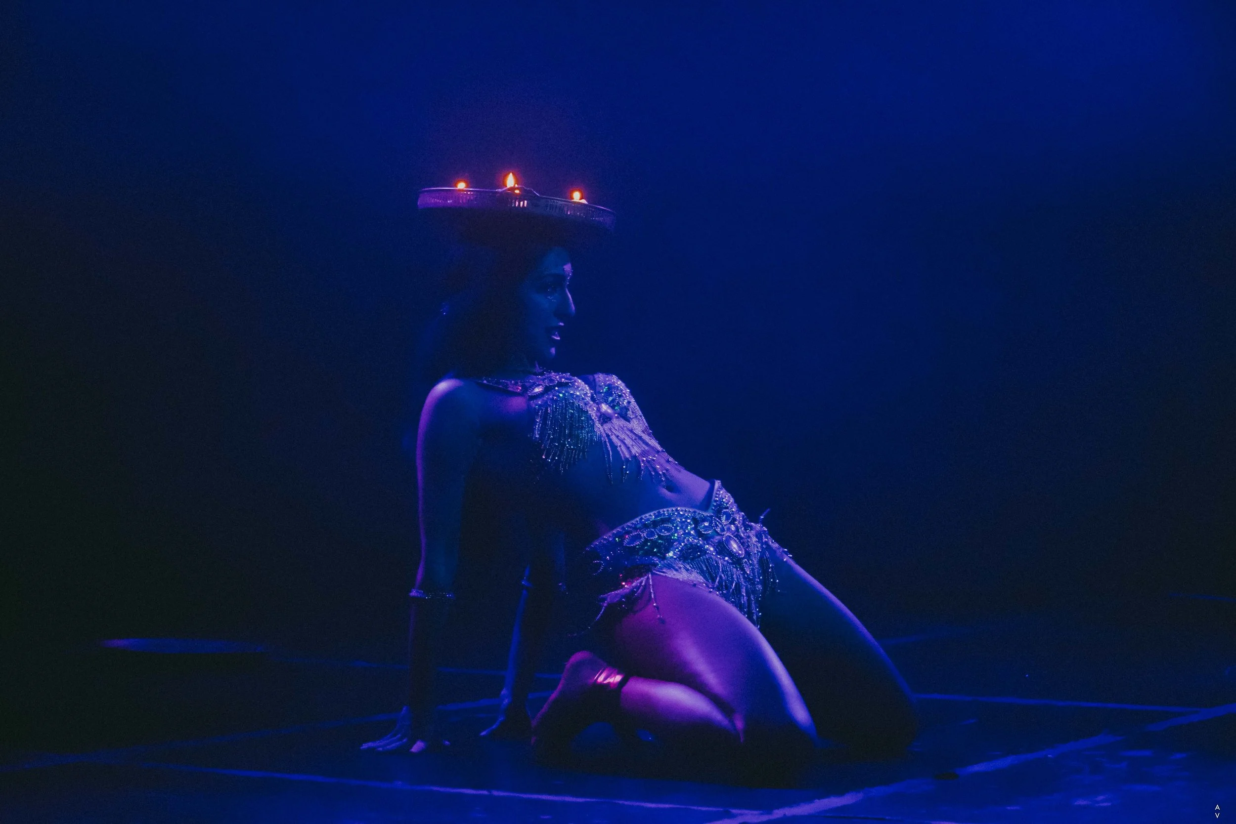 Mercy Masala at the Asian Burlesque Festival 2024