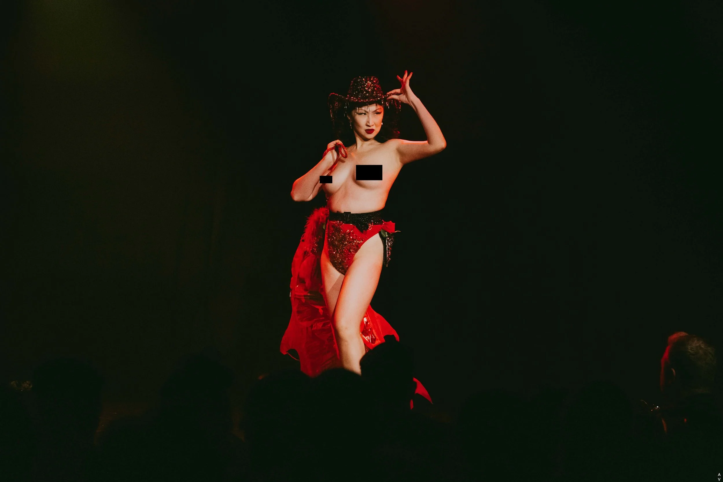 Agent Wednesday at The Asian Burlesque Festival 2025