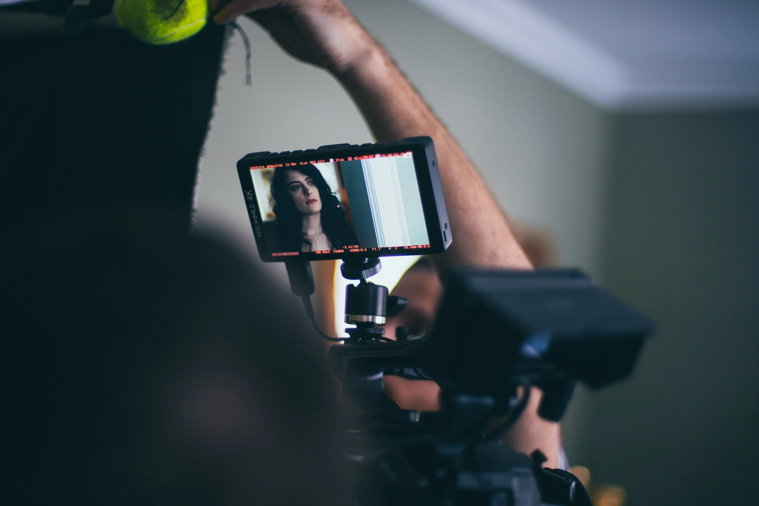 On set of "You Can't Do That", dir.: Jack Gattanella